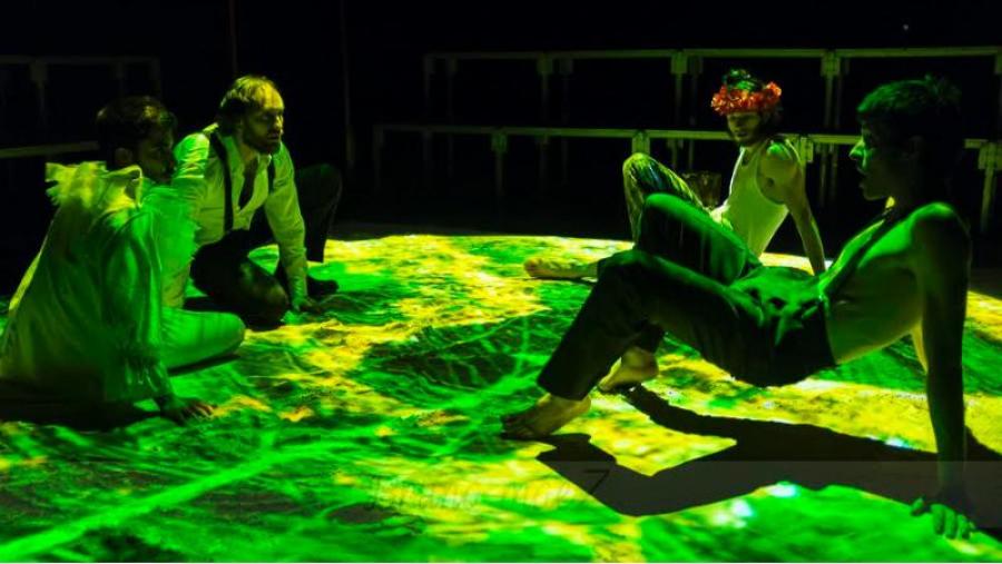Representación teatral da compañía de teatro USC-Lugo Representación teatral da compañía de teatro USC-Lugo
