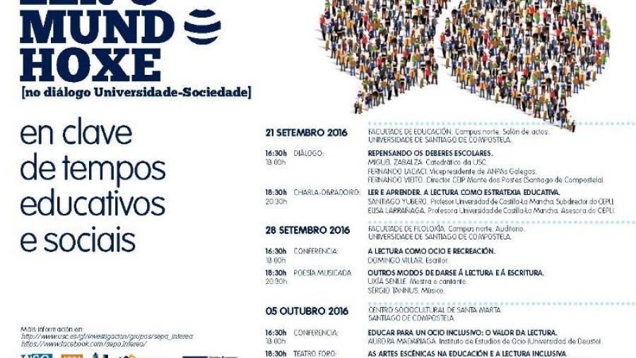Segunda xornada do Foro de reflexión e debate ‘Ler o mundo hoxe...’ Segunda xornada do Foro de reflexión e debate ‘Ler o mundo hoxe...’
