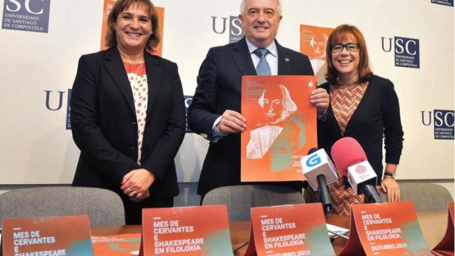 Outubro será o mes de Cervantes e Shakespeare en Filoloxía Outubro será o mes de Cervantes e Shakespeare en Filoloxía