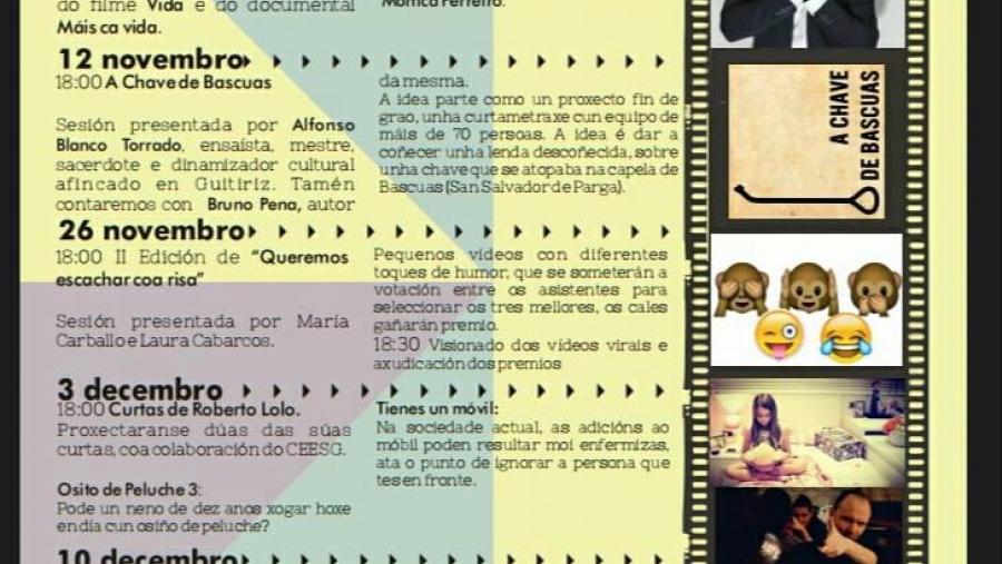 Programación da IV Invernada de Cine de Xermade Programación da IV Invernada de Cine de Xermade