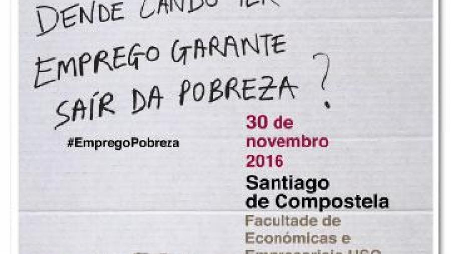 O VI Foro sobre Pobreza e Exclusión social ten lugar este mércores en Económicas O VI Foro sobre Pobreza e Exclusión social ten lugar este mércores en Económicas