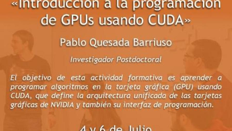 O CiTIUS organiza un curso de programación sobre GPUs O CiTIUS organiza un curso de programación sobre GPUs