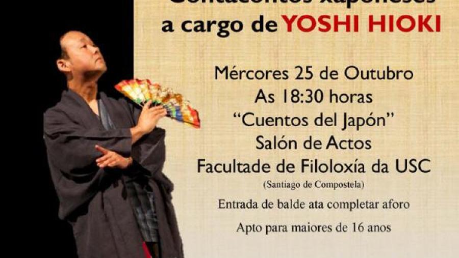 Sesión de contacontos do Xapón a cargo de Yoshi Hioki Sesión de contacontos do Xapón a cargo de Yoshi Hioki
