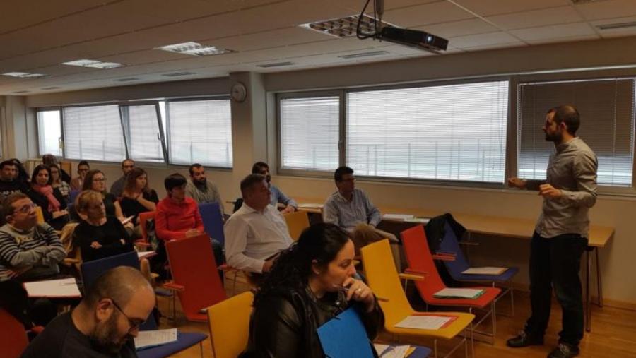 Ónega López, na súa intervención na xornada técnica sobre ferramentas de mobilidade de terras en Galicia Ónega López, na súa intervención na xornada técnica sobre ferramentas de mobilidade de terras en Galicia