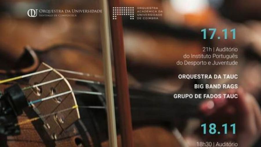 A USC participa no II Encontro de Orquestras Académicas de Coimbra A USC participa no II Encontro de Orquestras Académicas de Coimbra
