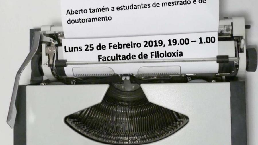 A longa (e divertida) noite do TFG en Filoloxía A longa (e divertida) noite do TFG en Filoloxía
