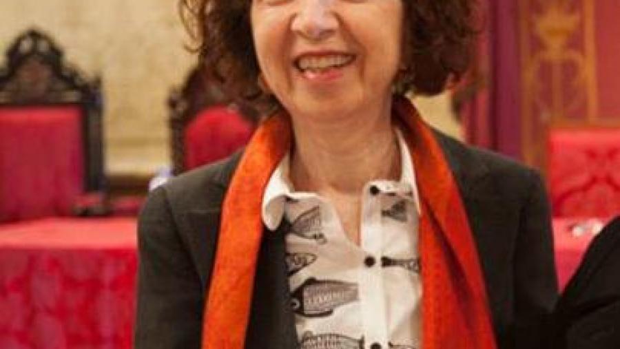 Marilar Aleixandre, na cerimonia de ingreso na Real Academia Galega. Foto: RAG Marilar Aleixandre, na cerimonia de ingreso na Real Academia Galega. Foto: RAG