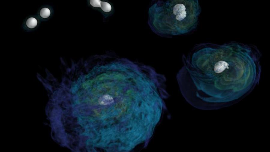 LIGO e Virgo detectan novas colisións de estrelas de neutróns LIGO e Virgo detectan novas colisións de estrelas de neutróns
