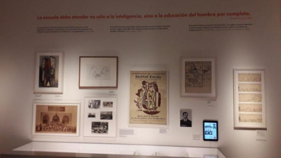 Documentación exhibida na mostra 'Laboratorios de la nueva educación' Documentación exhibida na mostra 'Laboratorios de la nueva educación'