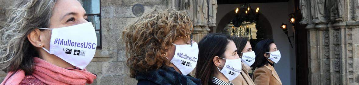 Concentración de mulleres da USC