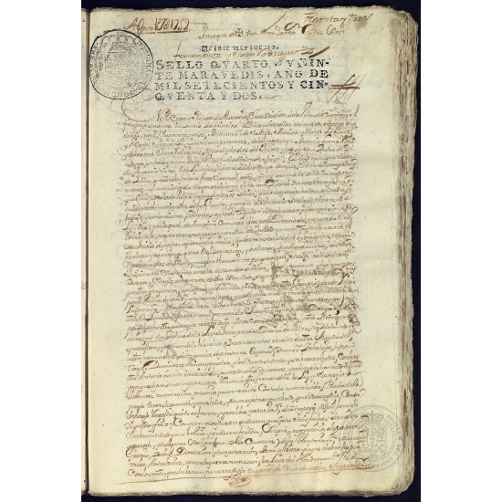 Protocolo. Cambio dunha barca entre Antonio Fernández e Juan Rodríguez (1752).