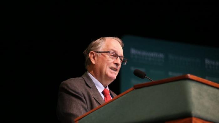 Michael Stanley Whittingham obtivo o Nobel de Química en 2019. FOTO: Lucas Peterka