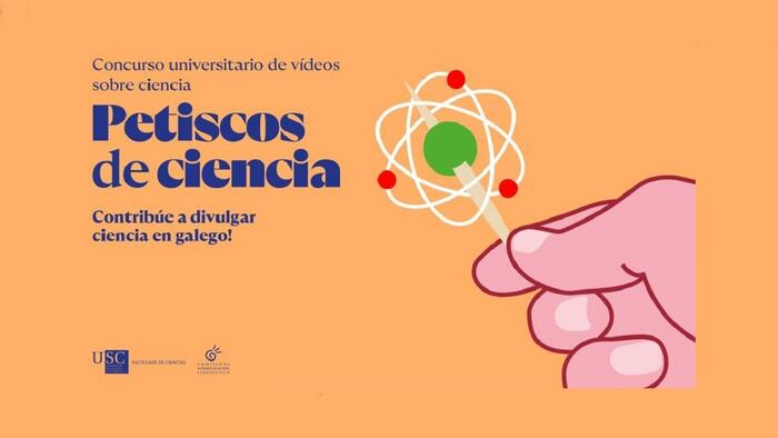 Cartel do certame 'Petiscos de Ciencia' 