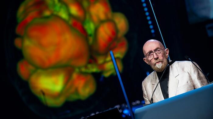 Thorne durante a súa participación no festival Starmus. FOTO: Max Alexander/Starmus Thorne durante a súa participación no festival Starmus. FOTO: Max Alexander/Starmus
