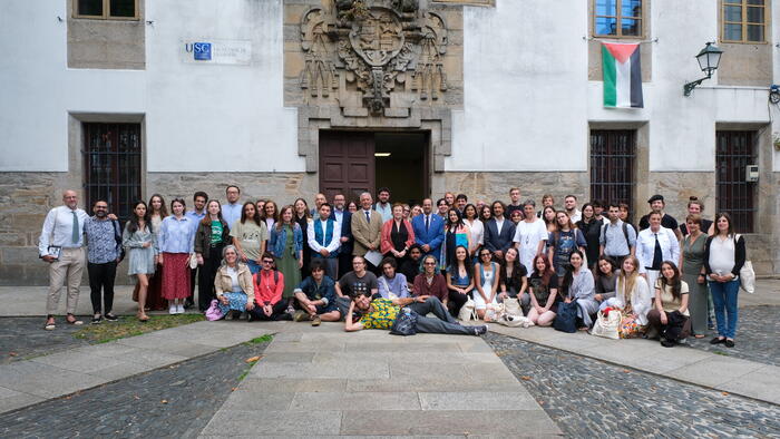 Foto de familia do acto de clausura. FOTO: RAG