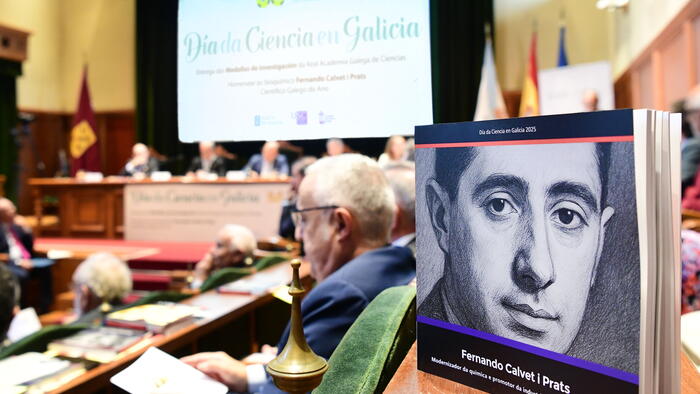 O acto desenvolveuse no Colexio de Fonseca. FOTO: Santi Alvite