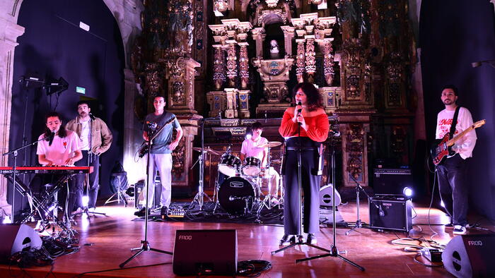 Actuación de Ginko Biloba na final da segunda edición do certame. Foto: Santi Alvite Actuación de Ginko Biloba na final da segunda edición do certame. Foto: Santi Alvite