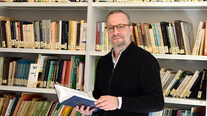 Pertencente ao Departamento de Psicoloxía Evolutiva e da Educación, Arturo Xosé Pereiro Rozas é integrante do grupo ‘NeuCogA-Aging. FOTO: Santi Alvite