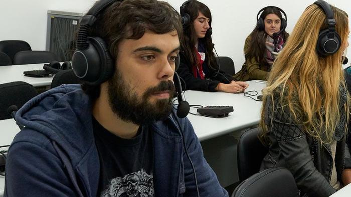 nunha aula de linguas