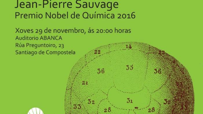 Jean-Pierre Sauvage, Premio Nobel de Química en 2016, visita a USC convidado polo Programa ConCiencia