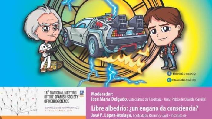 Cartaz da NerdNites programada para o 3 de setembro no Riquela de Santiago