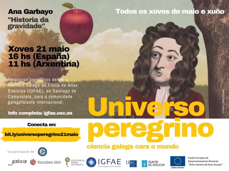Cartaz da videoconferencia. Foto: IGFAE