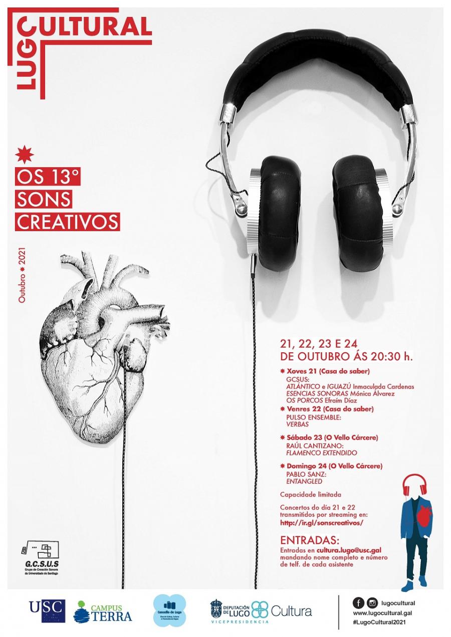 Cartaz da edición número 13 de Sons Creativos