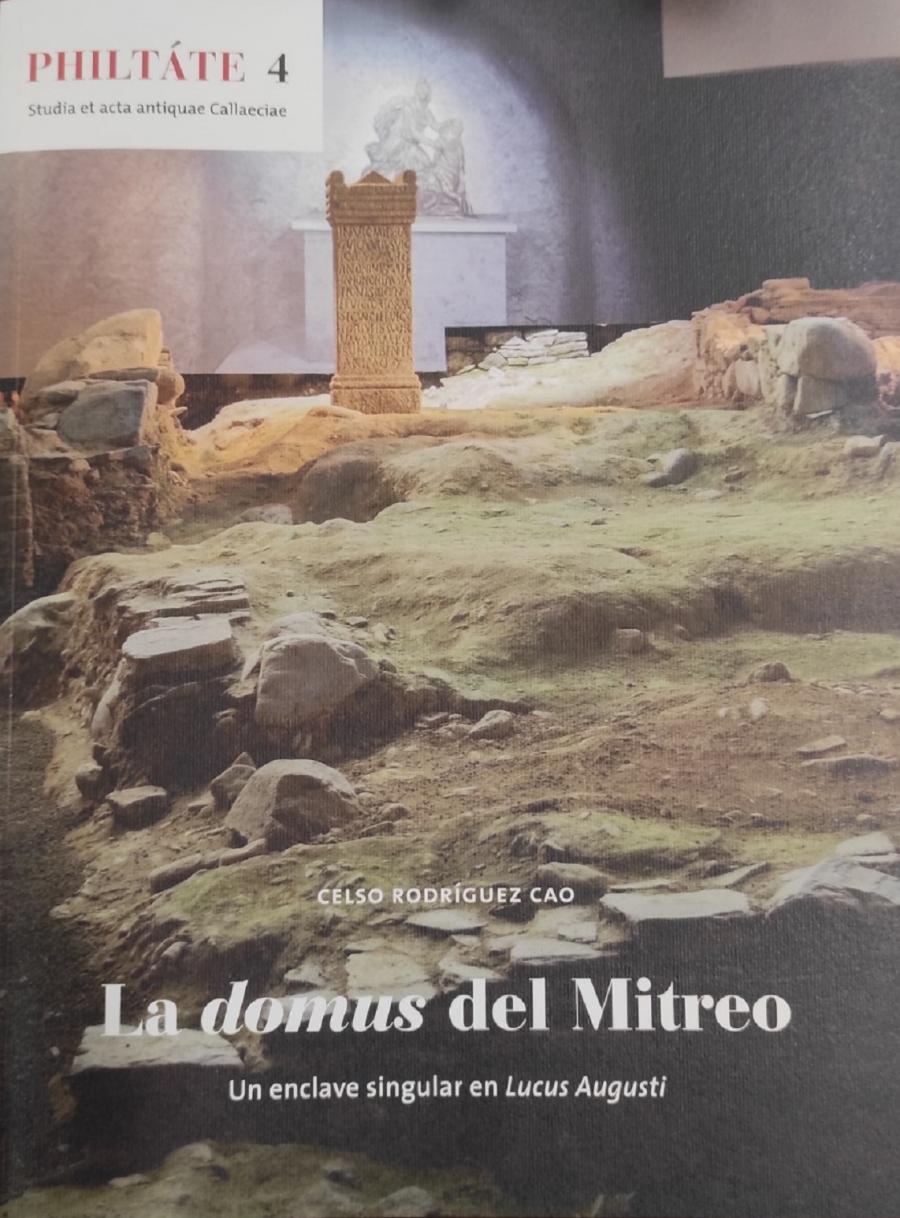 Portada do volume 'La domus del Mitreo'