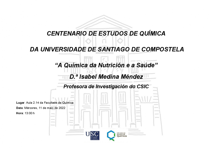 Conferencia A Química da Nutrición e a Saúde