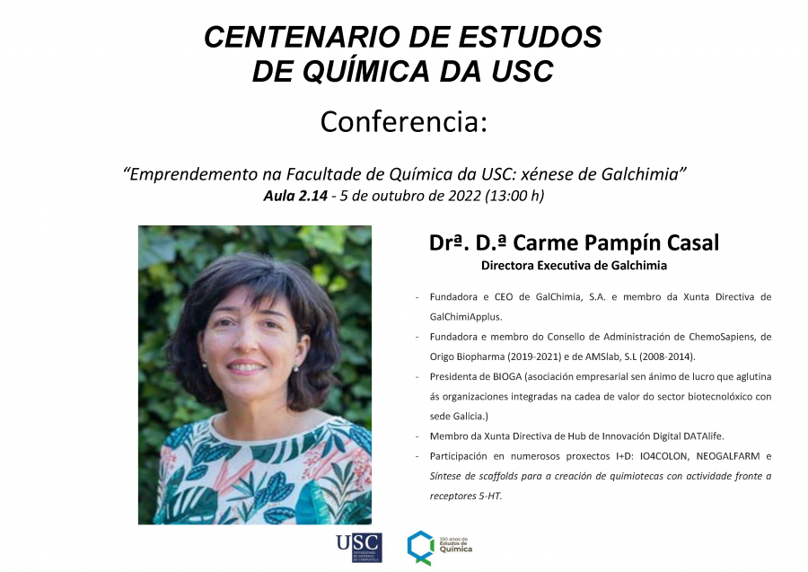 Conferencia de dona Carmen Pampín
