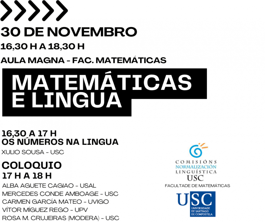 Xornada 'Matemáticas e Lingua'
