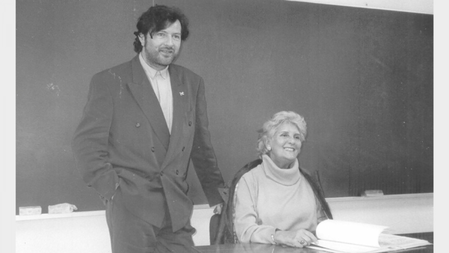 Claudio Rodríguez Fer e Luz Pozo Garza