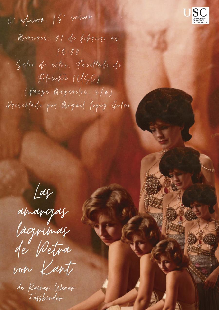 Proxección do filme 'As amargas bágoas de Petra von Kant'