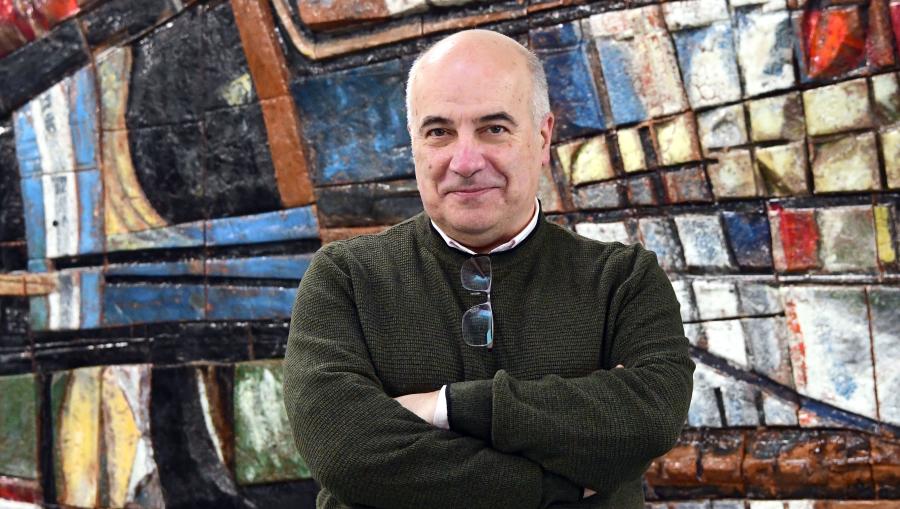 Xoán Ramón Doldán García é profesor no Departamento de Economía Aplicada. FOTO: Santi Alvite