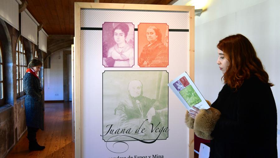 Exposición 'Juana de Vega, condesa de Espoz y Mina: facer no século'. FOTO: Santi Alvite