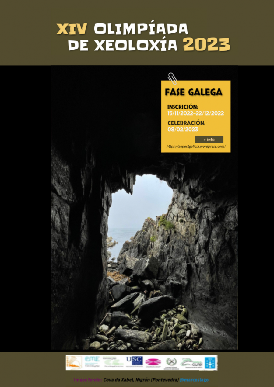 Cartel da XIV Olimpíada de Xeoloxía