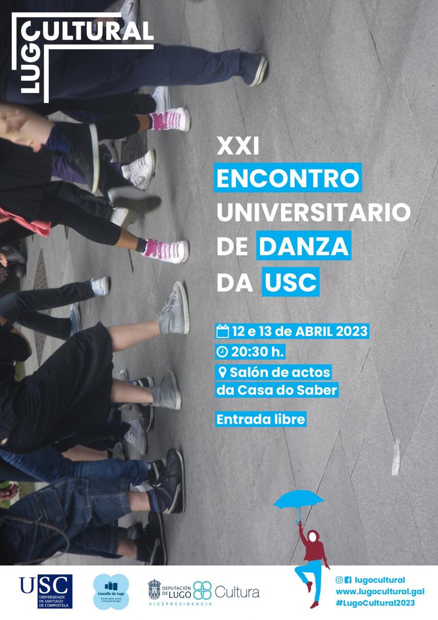 Cartaz do XXI Encontro Universitario de Danza
