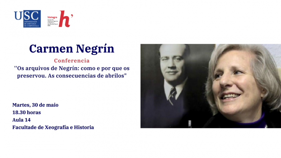 Carmen Negrín imparte a última conferencia do Ciclo Pasados Incómodos no curso 2022/23