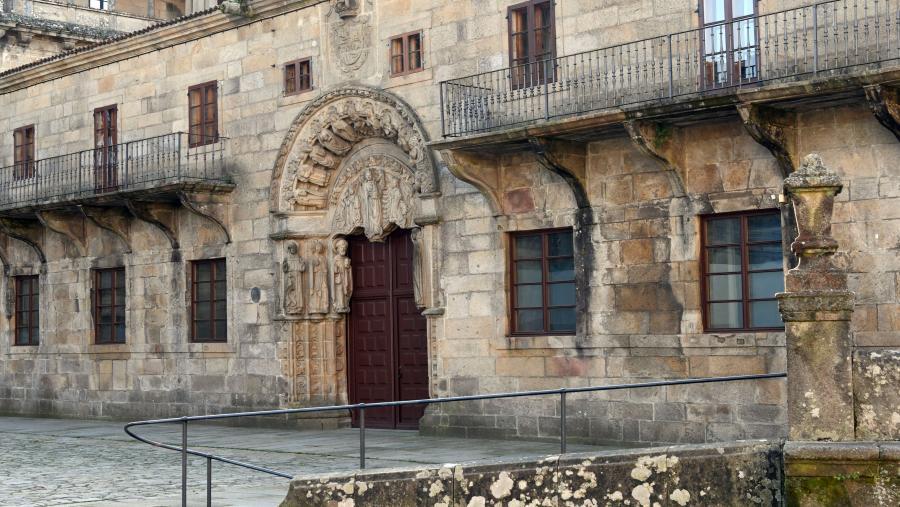 O Colexio de San Xerome acolle unha nova sesión do Consello de Goberno. FOTO: Santi Alvite