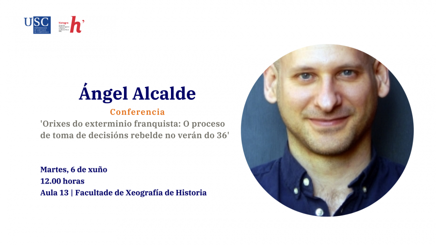 Conferencia de Ángel Alcalde organizada polo grupo HISTAGRA