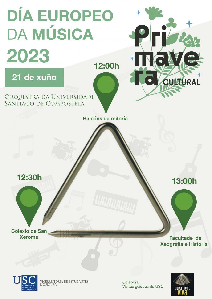 Cartel Concerto Día Europeo da Música
