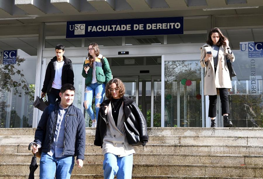 Facultade de Dereito. FOTO: Santi Alvite