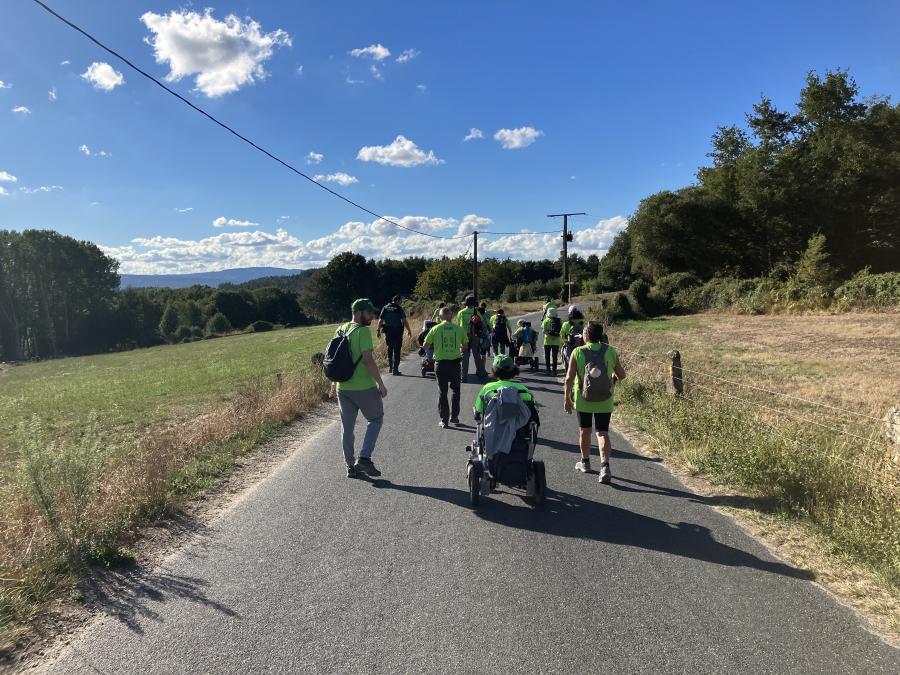 Imaxe dunhas das viaxes realizadas pola asociación CompostELA