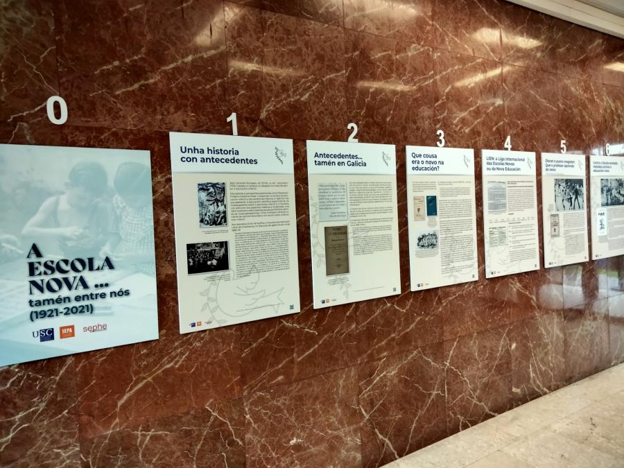 Mostra ‘A Escola Nova... tamén entre nós (1921-2021)’, en Formación do Profesorado