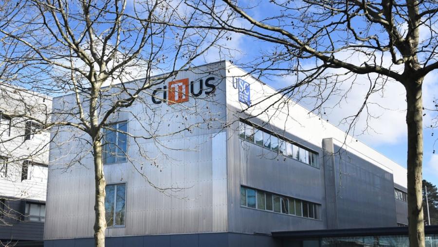 Sede do Centro Singular de Investigación en Tecnoloxías Intelixentes (CiTIUS) da USC. FOTO: Santi Alvite