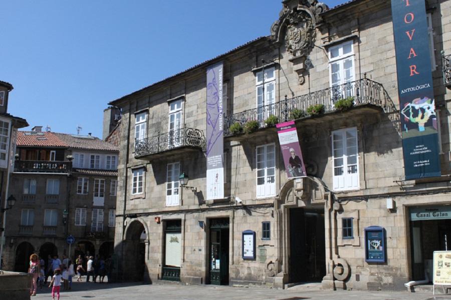 Fachada do Pazo de Bendaña, sede da Fundación. FOTO: Fundación Granell