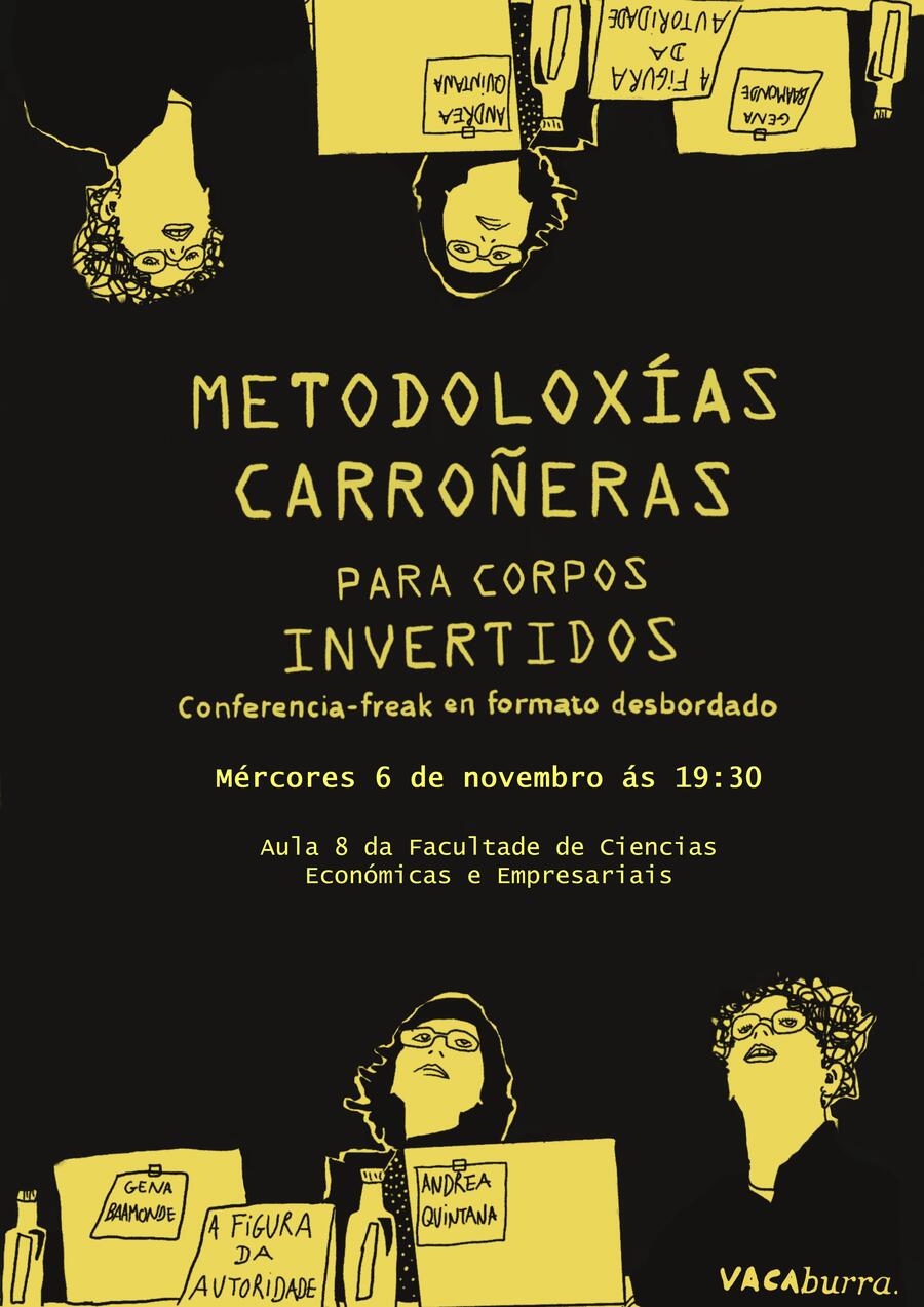 cartaz Metodoloxías carroñeras