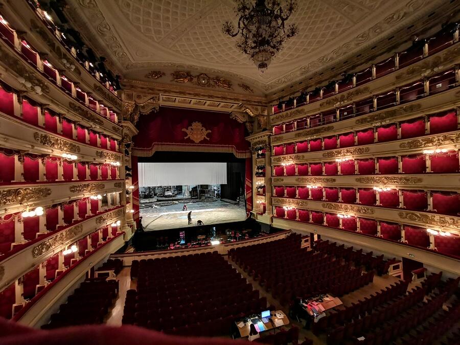 Teatro alla Scala de Milán. Foto: George M. Groutas