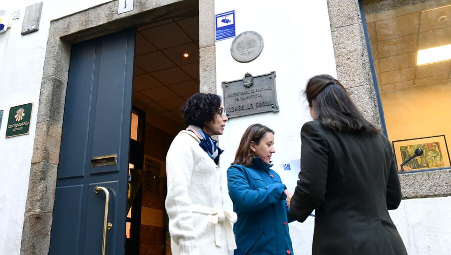 A Casa da Concha é a sede do Consello Social da USC. FOTO: Santi Alvite