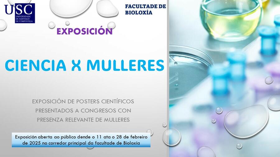 EXPOSICIÓN CIENCIA X MULLERES